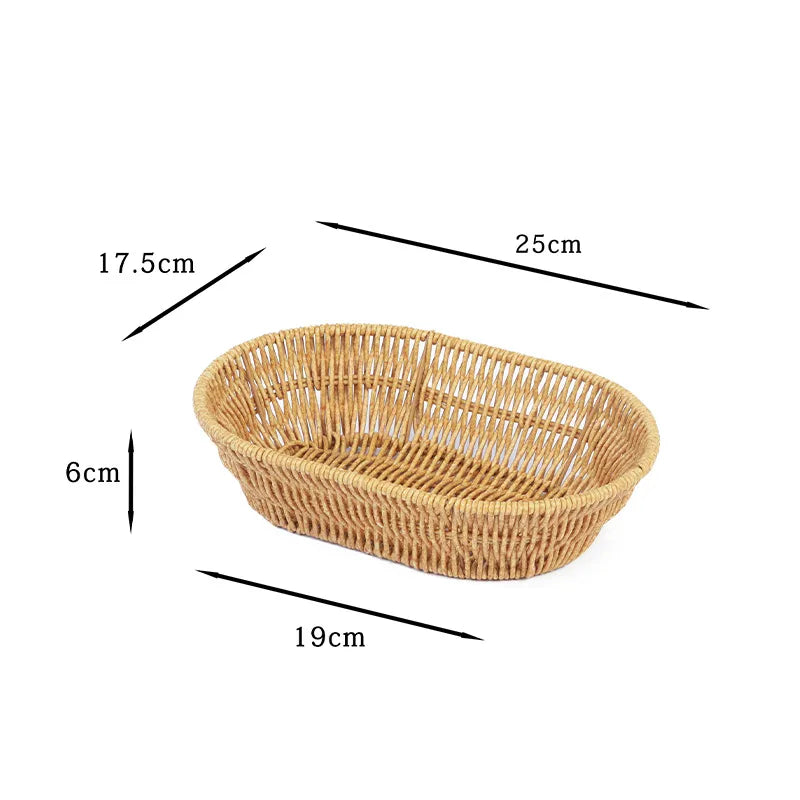 Simple Style Solid Color Storage Basket