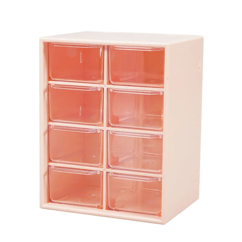 Solid Color PS Plastic Simple Style Storage Box