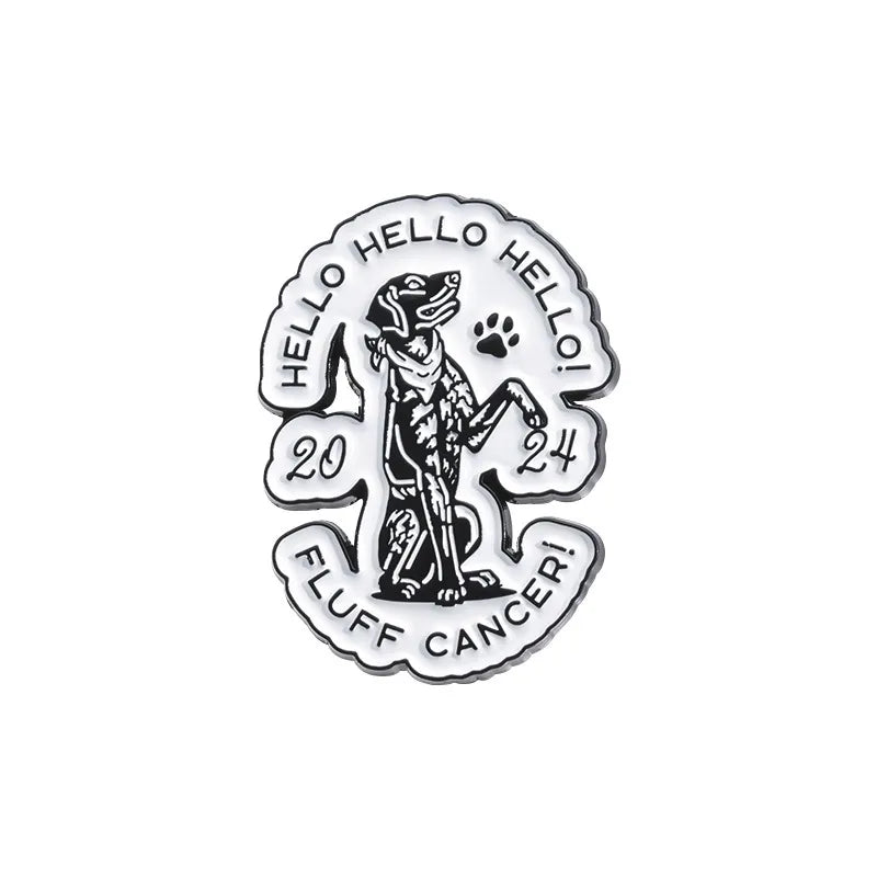 Trendy Letter Quote Lapel Pin Cartoon  Badge Clothing Backpack Accessory Unisex Personalized Fashion Jewelry