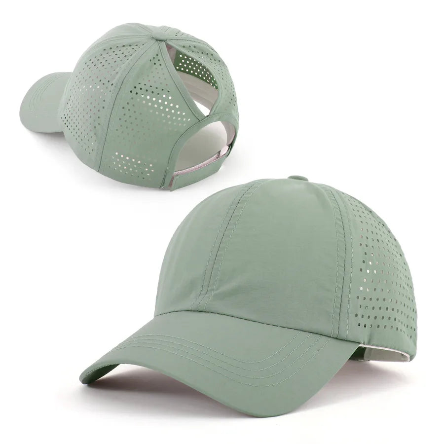Unisex Retro Sport Style Commute Solid Color Curved Eaves Baseball Cap