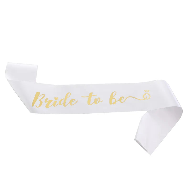 modern style letter satin cloth wedding party costume props