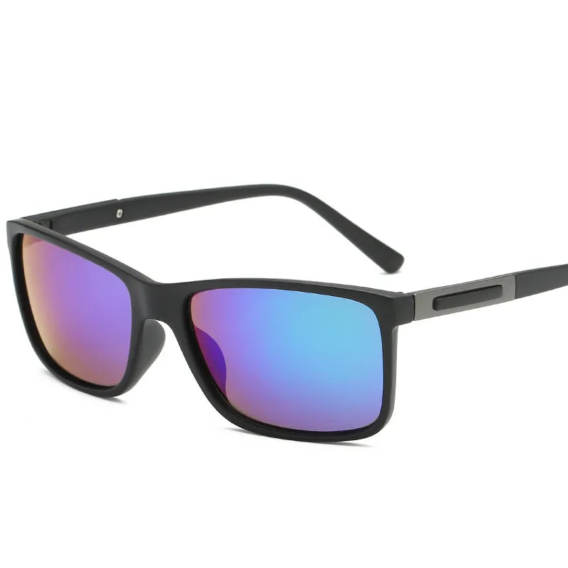 Retro Simple Style Sunglasses Pc Square Full Frame Men's Sunglasses