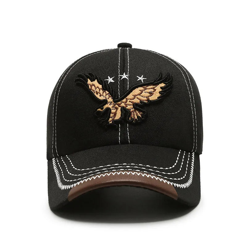 New Couple Baseball Caps Embroidered Sport Sun Protection Hat Women's Spring Autumn Simple Style Cap Summer Spring Fall Hat