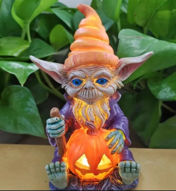 Halloween Cartoon Style Cute Funny Pumpkin Synthetic Resin Daily Festival Decorations Table Decoration Party Supplies