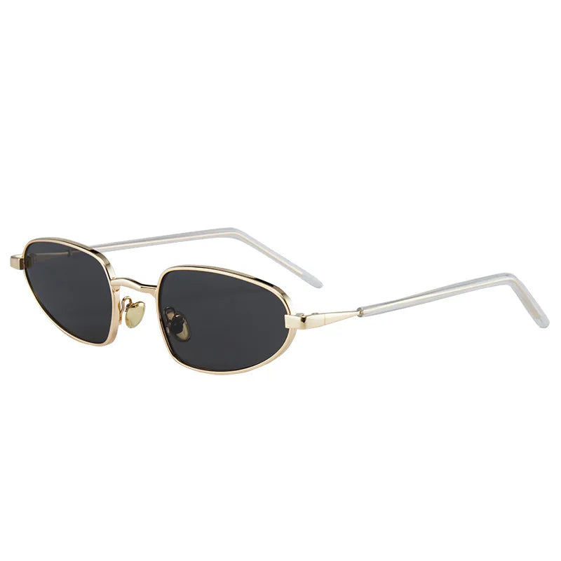 Casual Vintage Style Geometric Pc Tinted Lenses Cat Eye Full Frame Women's Sunglasses