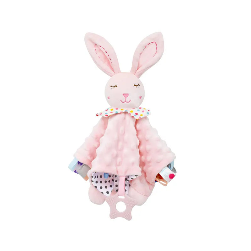 Babsky Baby Animal Ambulatory Towel Cute Cartoon Car Bed Hanging Baby Hand-kerchief Slipper Towel Ambulatory Towel Toy