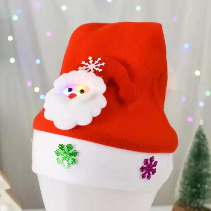 Christmas Cute Cartoon Nonwoven Party christmas hat