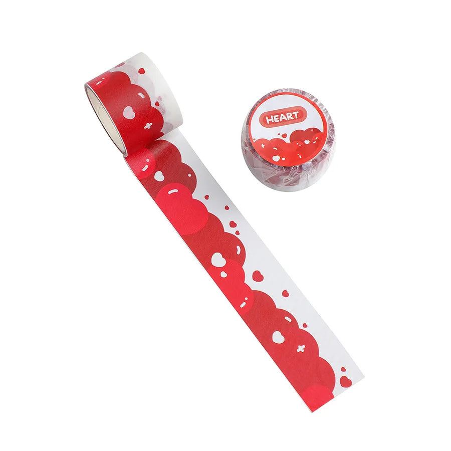 ins korean cartoon cute cloud tape girl hand account diy decorative stickers paper adhesive tape student and paper adhesive tape