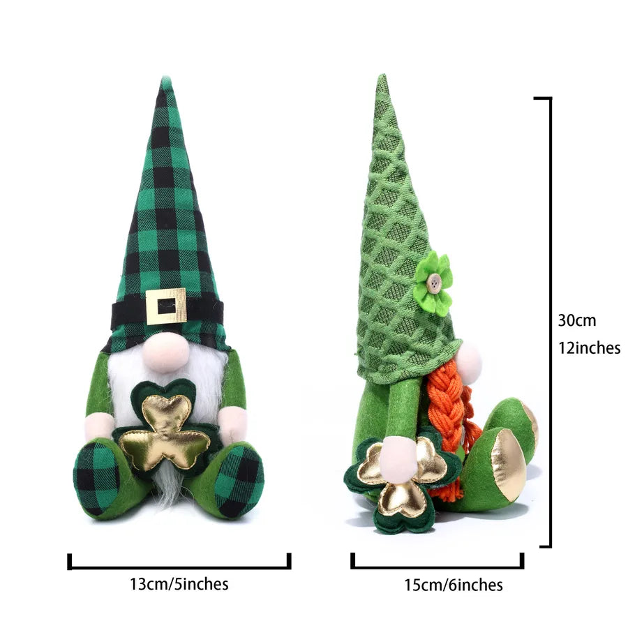 St. Patrick Christmas Simple Style Commute Color Block Holiday Daily Decorative Props