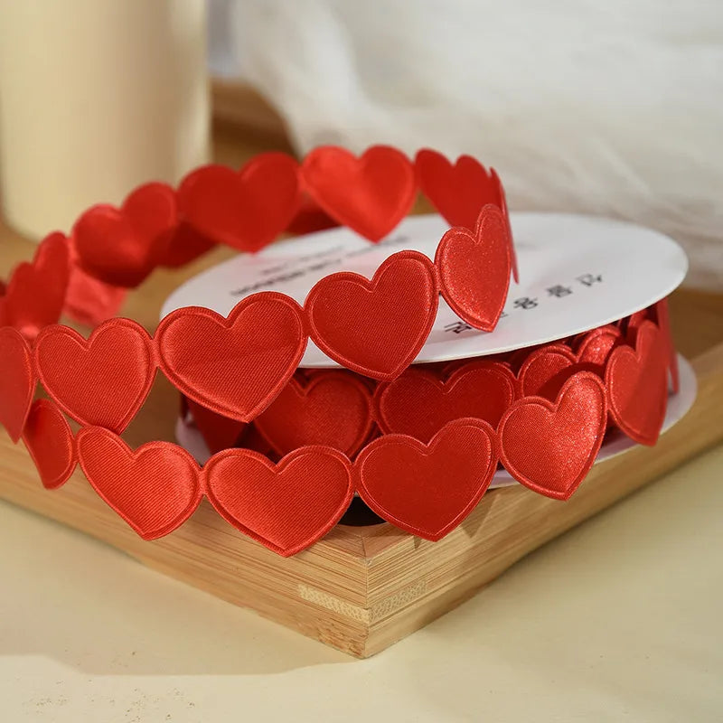 Valentine'S Day Casual Elegant Simple Style Heart Shape Polyester Holiday Banquet Birthday Party Supplies Gift Wrapping Supplies 1 Roll