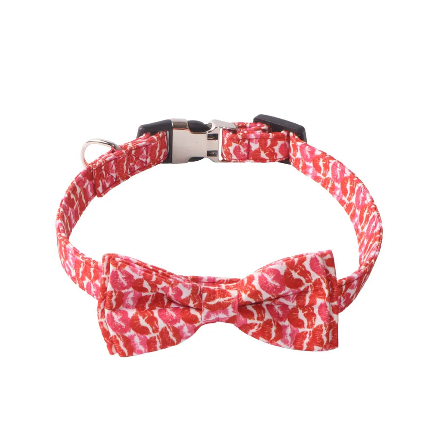 Simple Style Cloth Color Block Pet Collar