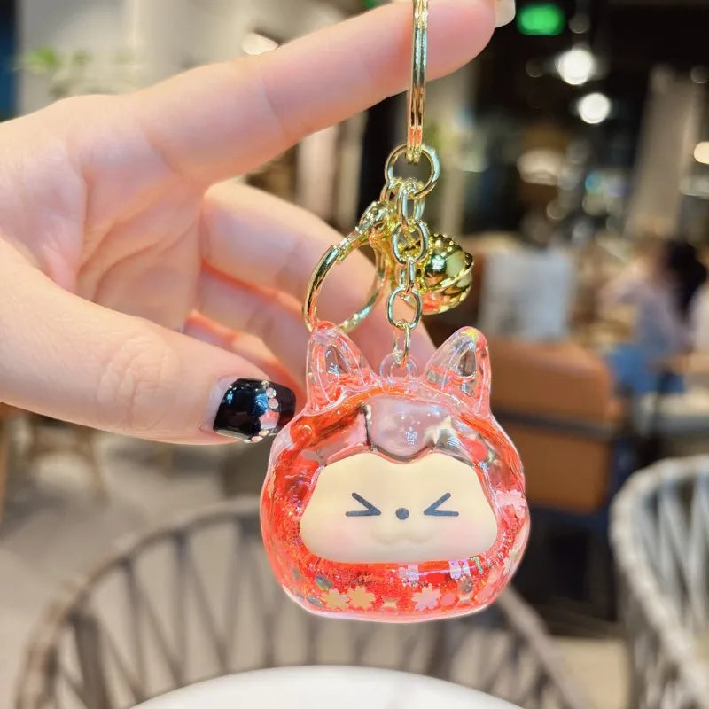 1 Piece Cute Cartoon Character Acrylic Unisex Bag Pendant Keychain