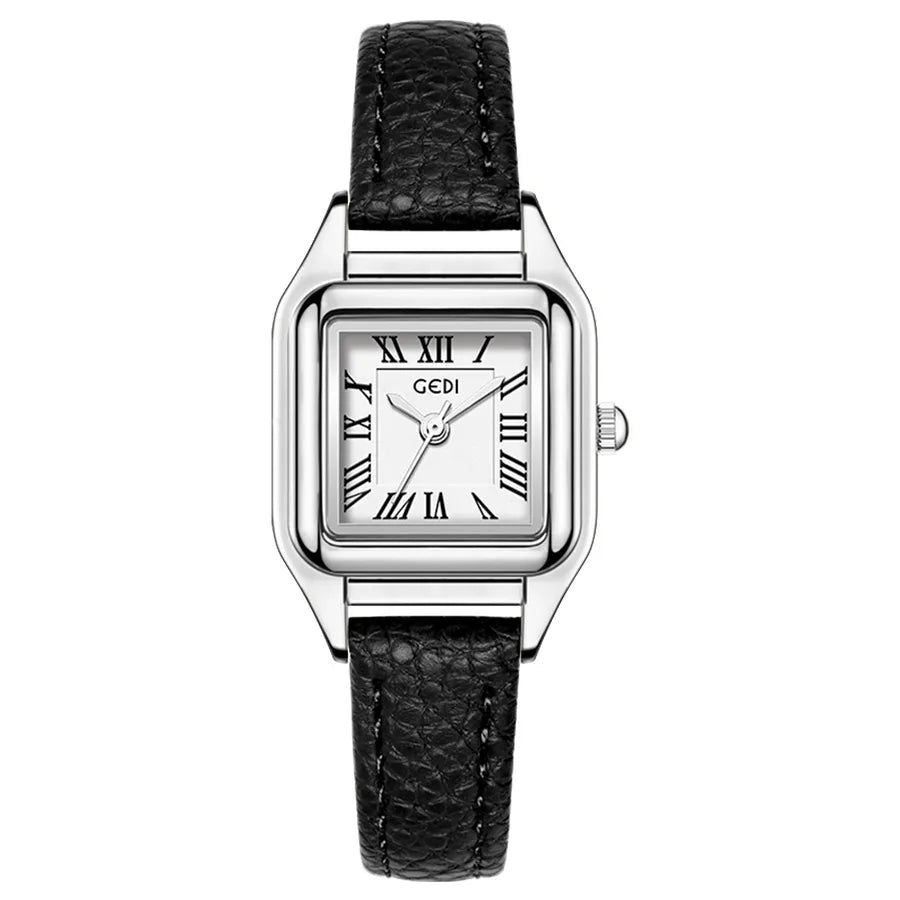 Casual Elegant Letter Buckle Quartz Watch Women's Watches