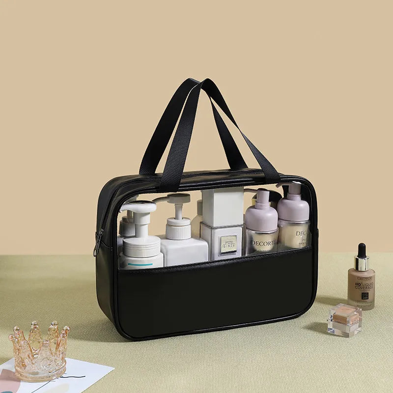 fashion solid color pvc pu leather storage box
