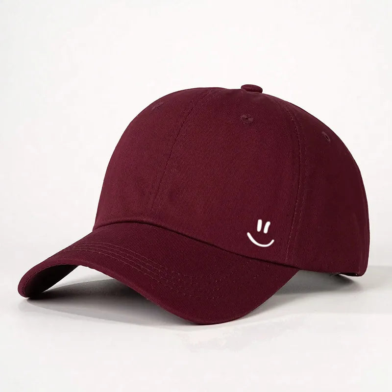 Women's Elegant Lady Solid Color Curved Eaves Baseball Cap