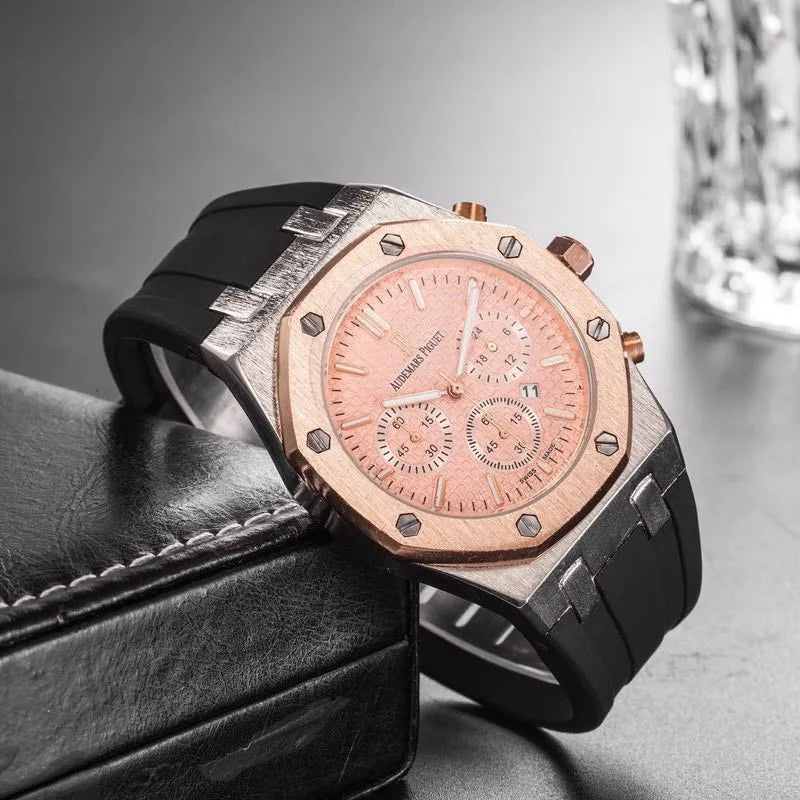 casual classic style geometric horseshoe buckle quartz women's watches