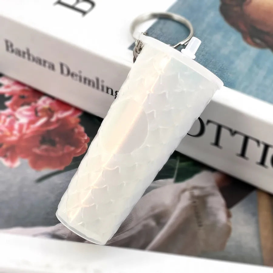 Simple Style Colorful Plastic Unisex Keychain