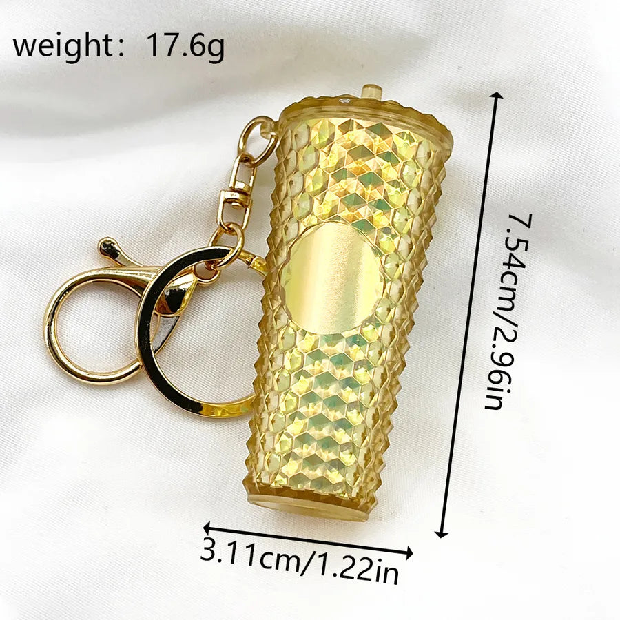 Simple Style Colorful Plastic Unisex Keychain