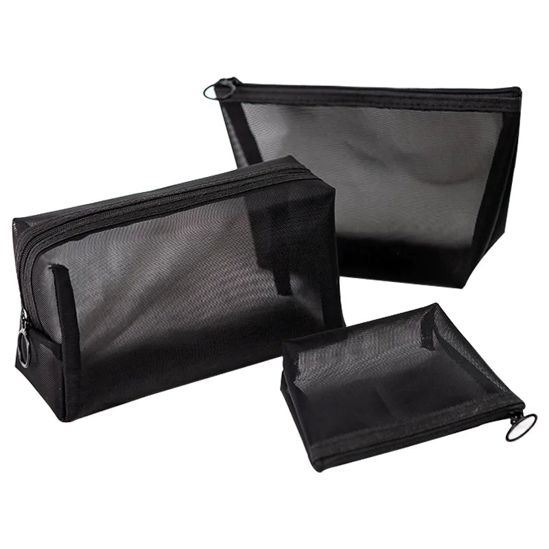 women's small all seasons nylon heart shape fashion square zipper cosmetic bag