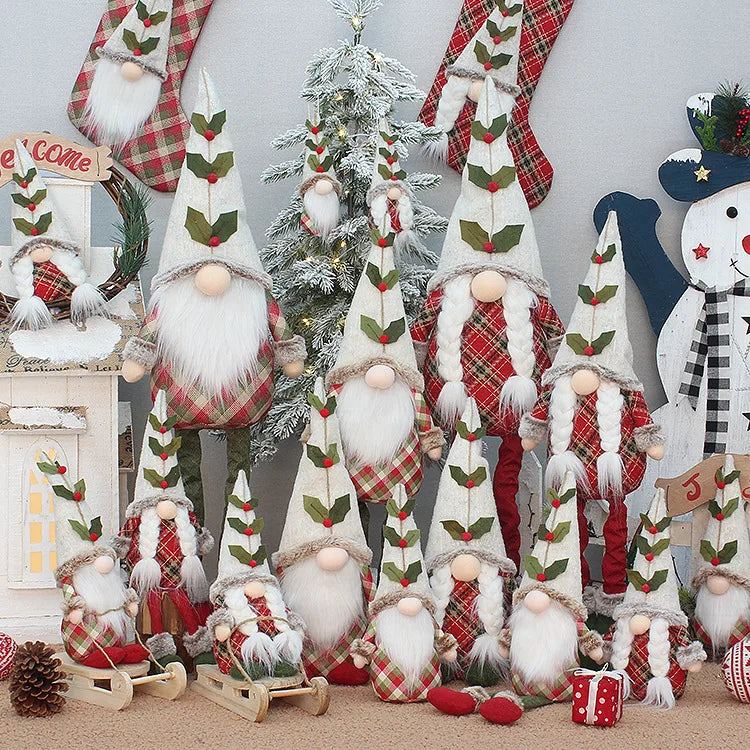 Christmas Cute Doll Cloth Nonwoven Party Doll