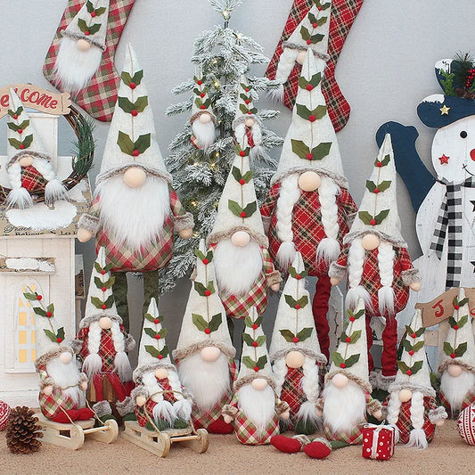 Christmas Cute Doll Cloth Nonwoven Party Doll