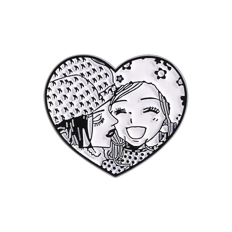 Cartoon Style Cowboy Style Artistic Cartoon Character Alloy Stamping Stoving Varnish Plating Unisex Badge Brooches Collar Pin