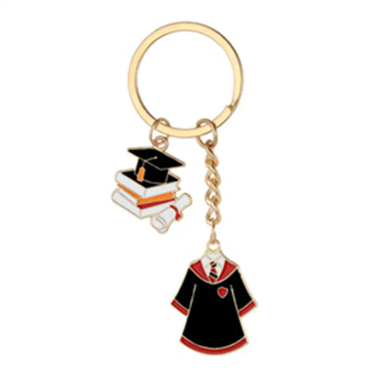 1 Piece Modern Style Simple Style Book Alloy Stamping Stoving Varnish Plating Unisex Screw Clasp Closure Keychain