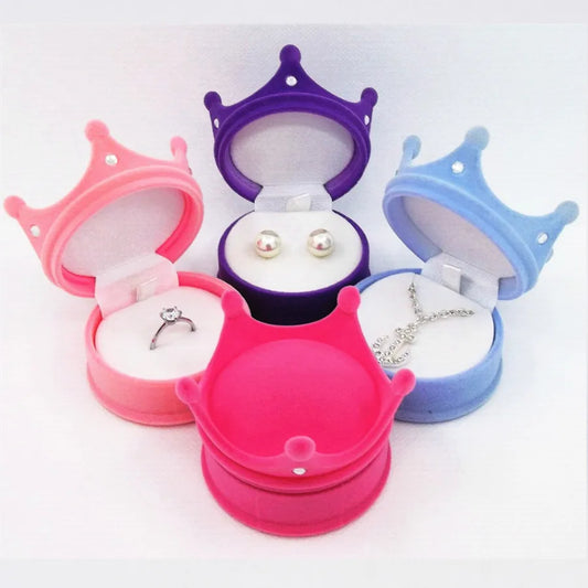 1 Piece Plastic Nylon Casual Luxurious Simple Style Holiday Banquet Party Crown Jewelry Boxes