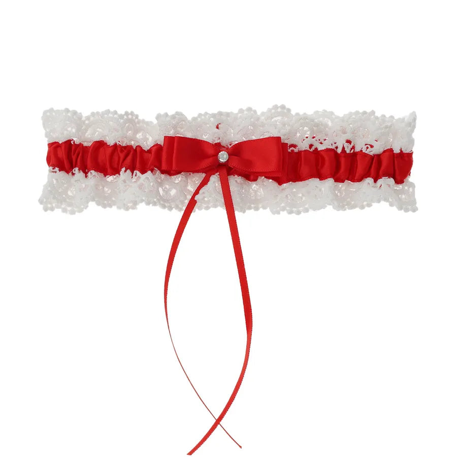 Sexy Solid Color Holiday Party Garter