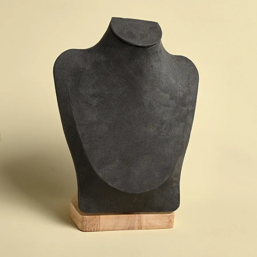 Wooden Mannequin Necklace Jewelry Display Stand Portrait Jewelry Accessory Showcase Handmade Simple Style All Season Universal