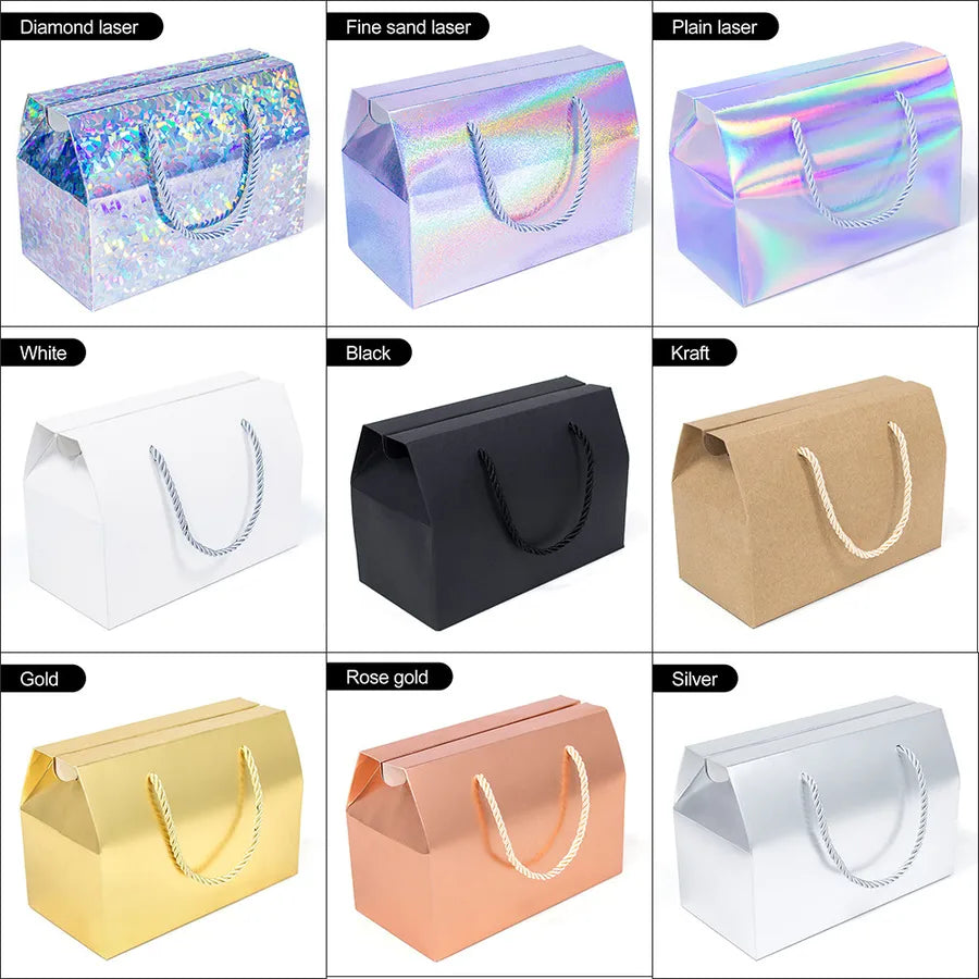 Multicolor Paper Wedding Banquet Party Packing Box Gift Wrapping Supplies