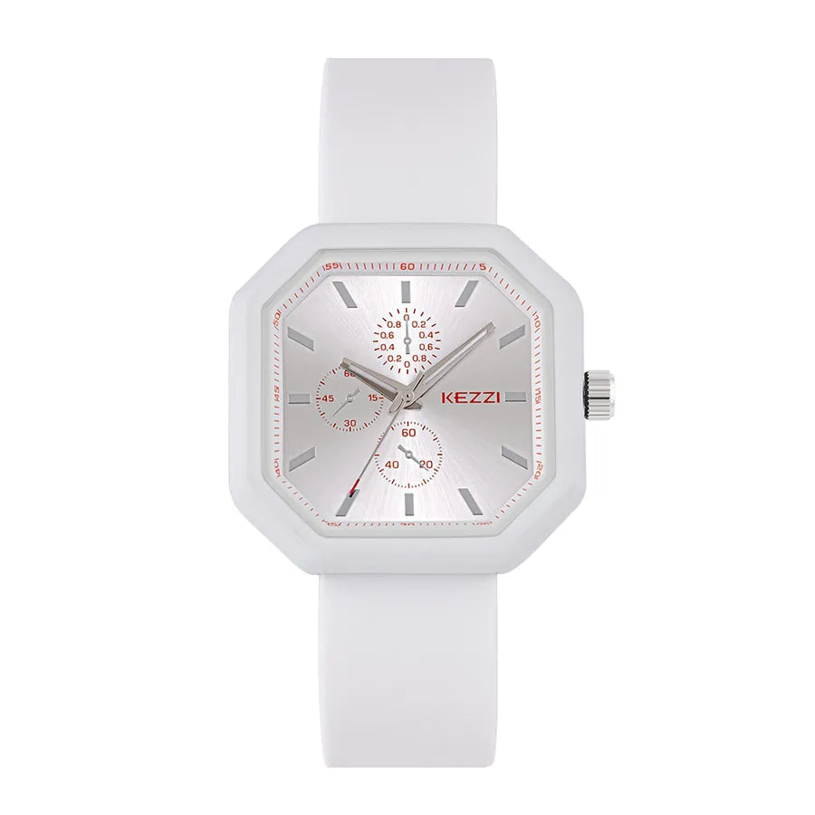 casual square buckle quartz men's watches