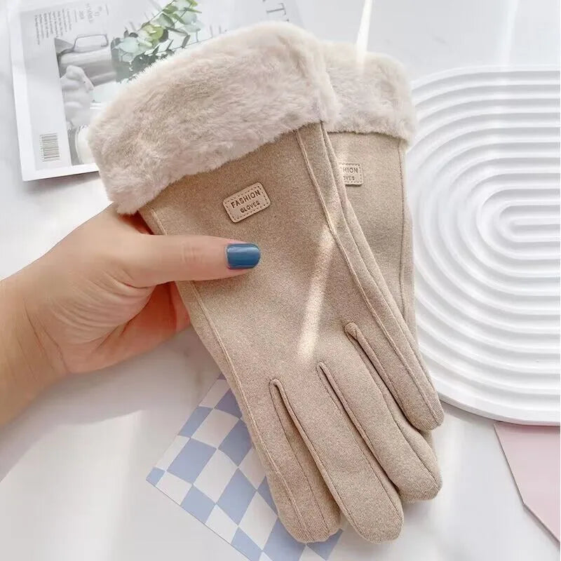 Women's Casual Elegant Simple Style Solid Color Gloves