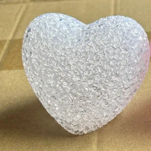 Hand-held love lamp chorus props red heart-shaped rice nightlight stage performance props wholesale