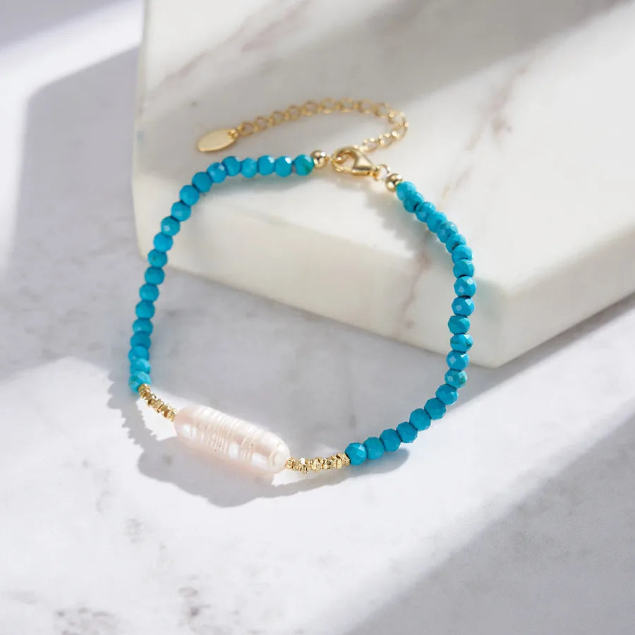 Freshwater Pearl Sterling Silver Bracelets Elegant