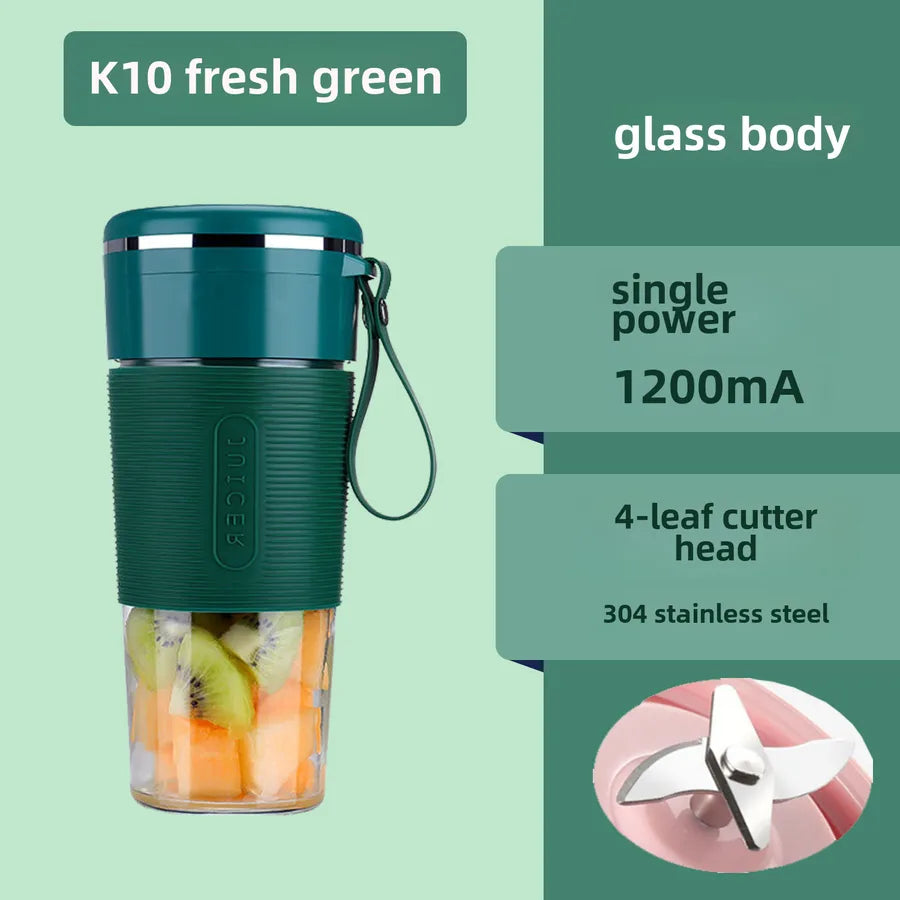 new juicer portable rechargeable small gift juice cup student household multifunctional glass