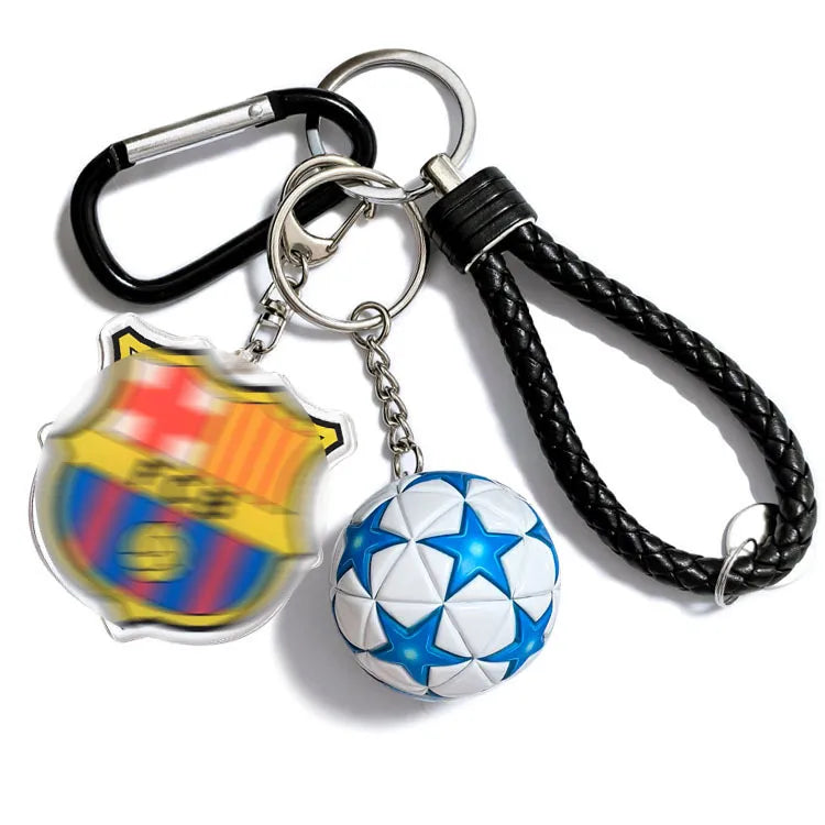 Streetwear Letter Football Acrylic + Plastic Plastic Unisex Spring Ring Trigger Clasp Closure Keychain