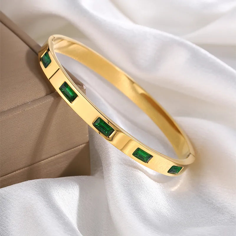 Casual Simple Style Classic Style Heart Shape 304 Stainless Steel Bangle In Bulk
