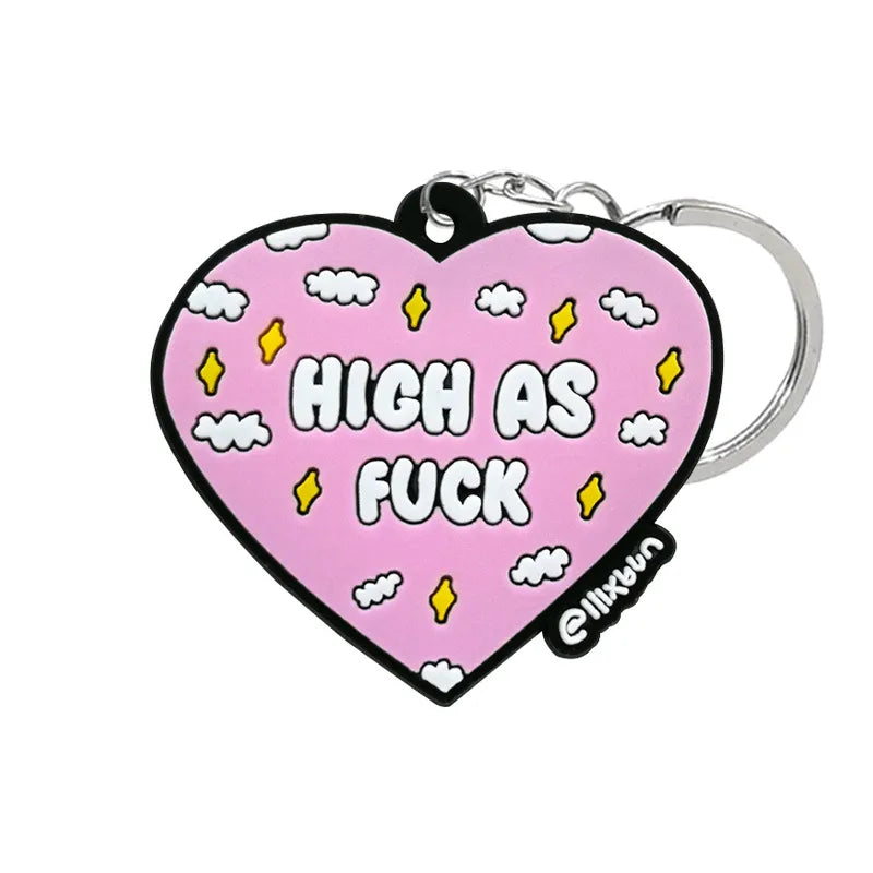 1 Piece Cartoon Style Cute Letter Heart Shape Boots PVC Alloy Women's Bag Pendant Keychain