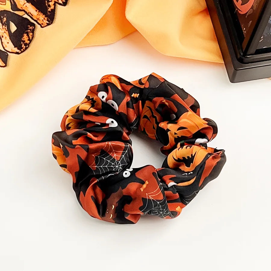 Halloween Pumpkin Skull Large intestine Elastic Hair Ties Festival Atmosphere Retro Classic Head Ropes European Style Design