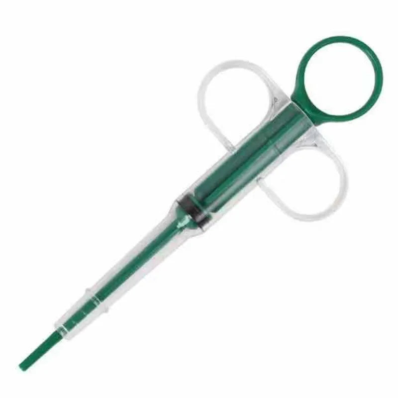 simple style plastic solid color pet feed medication utensil