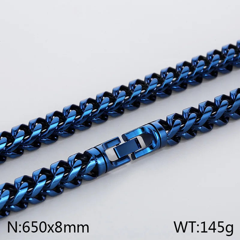 Wholesale Jewelry Vintage Style Geometric 304 Stainless Steel 18K Gold Plated Necklace