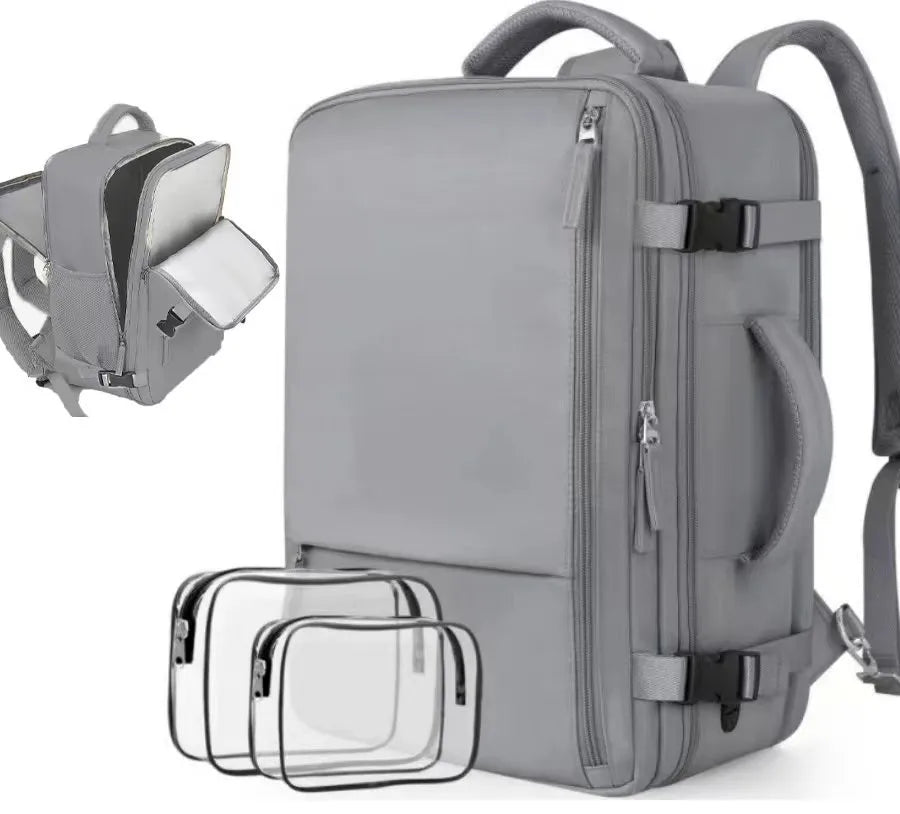 new student casual backpack schoolbag women's large capacity multi-functional computer backpack travel backpack