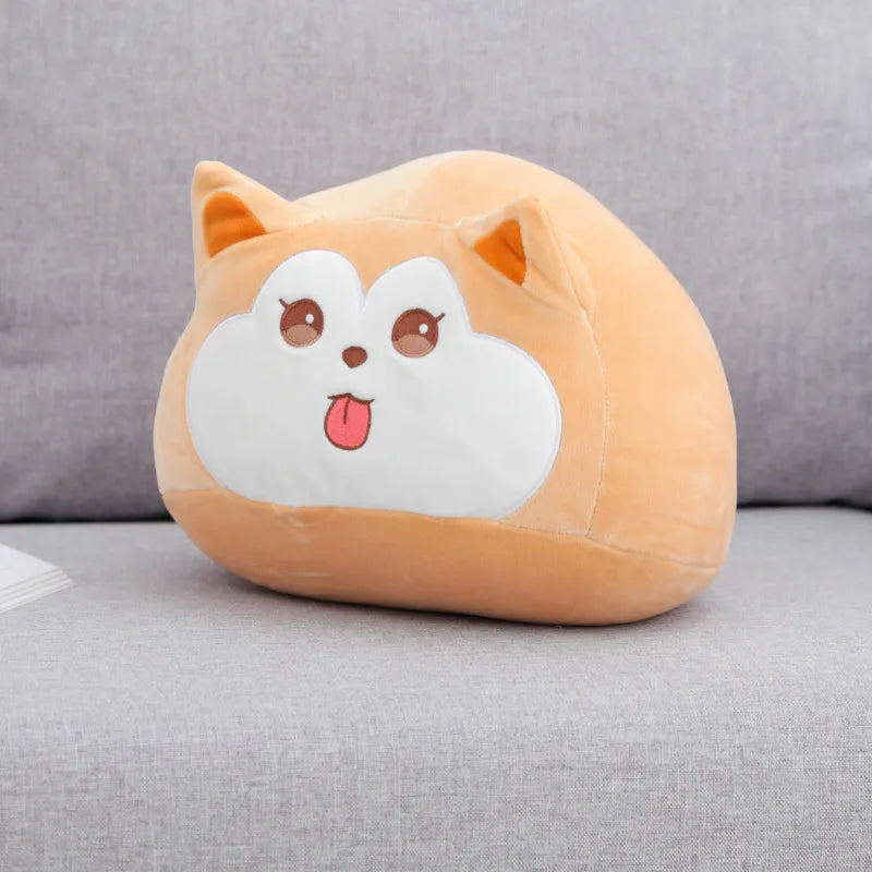 Cartoon Black Cat Doll Plush Toy Pillow Office Home Sofa Cushion Girls Dormitory Sleep Soft Stuffed Animal Decorative Pillow