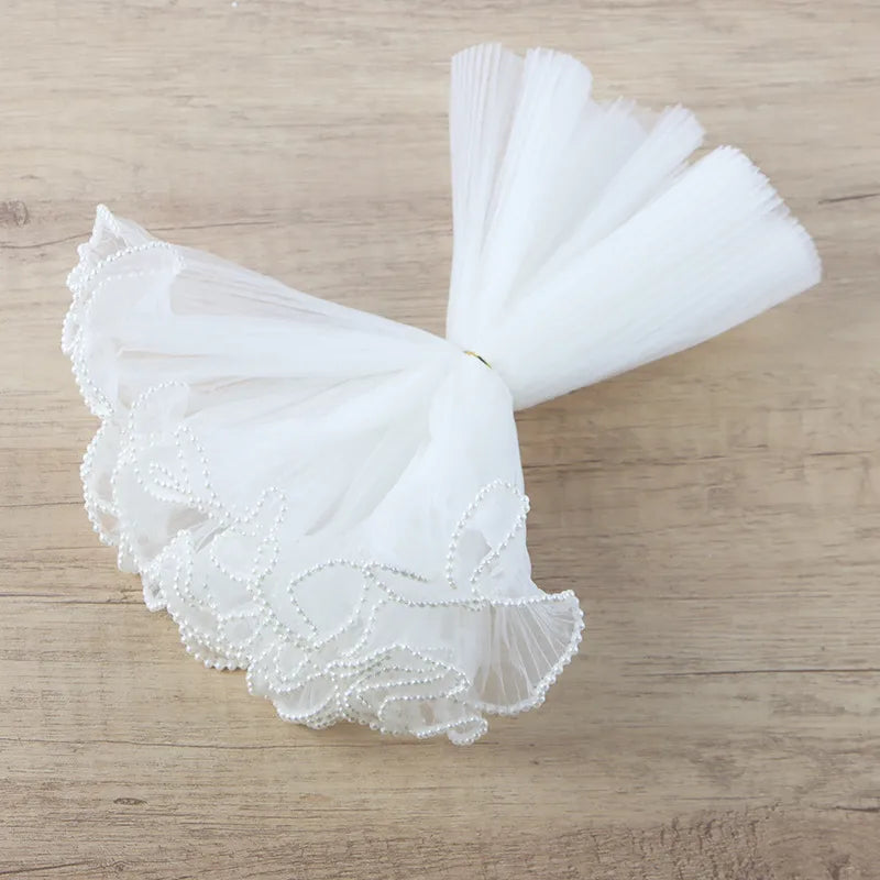 Elegant Sweet Pearl Gauze Date Festival Gift Wrapping Supplies Party Supplies Gift Wrapping Supplies 1 Roll