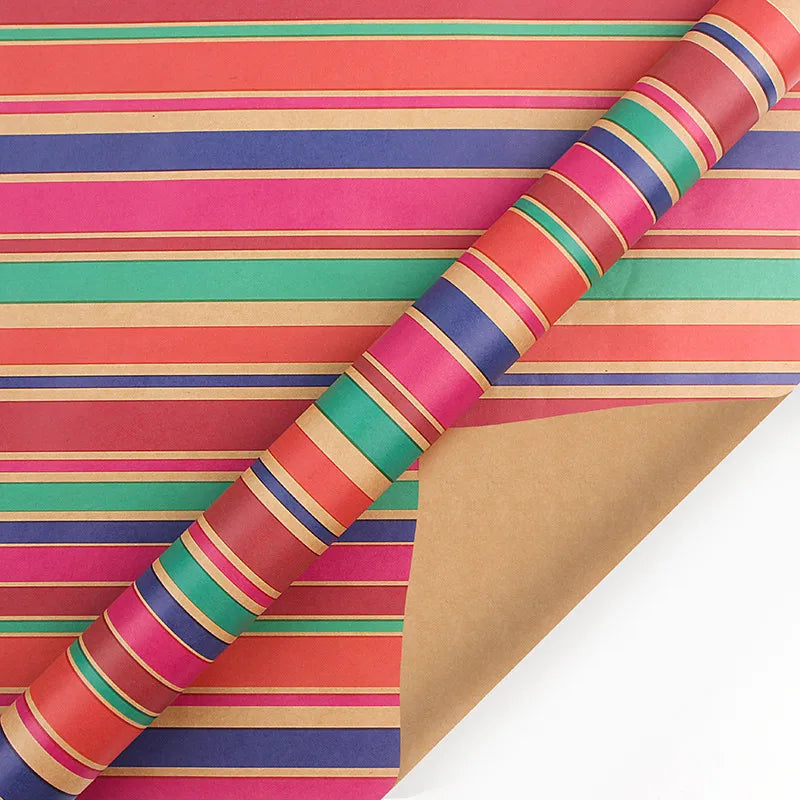 Big Size Gift Paper Valentine's Day Birthday Party Gift Wrapping Paper Vintage Kraft Paper Wholesale