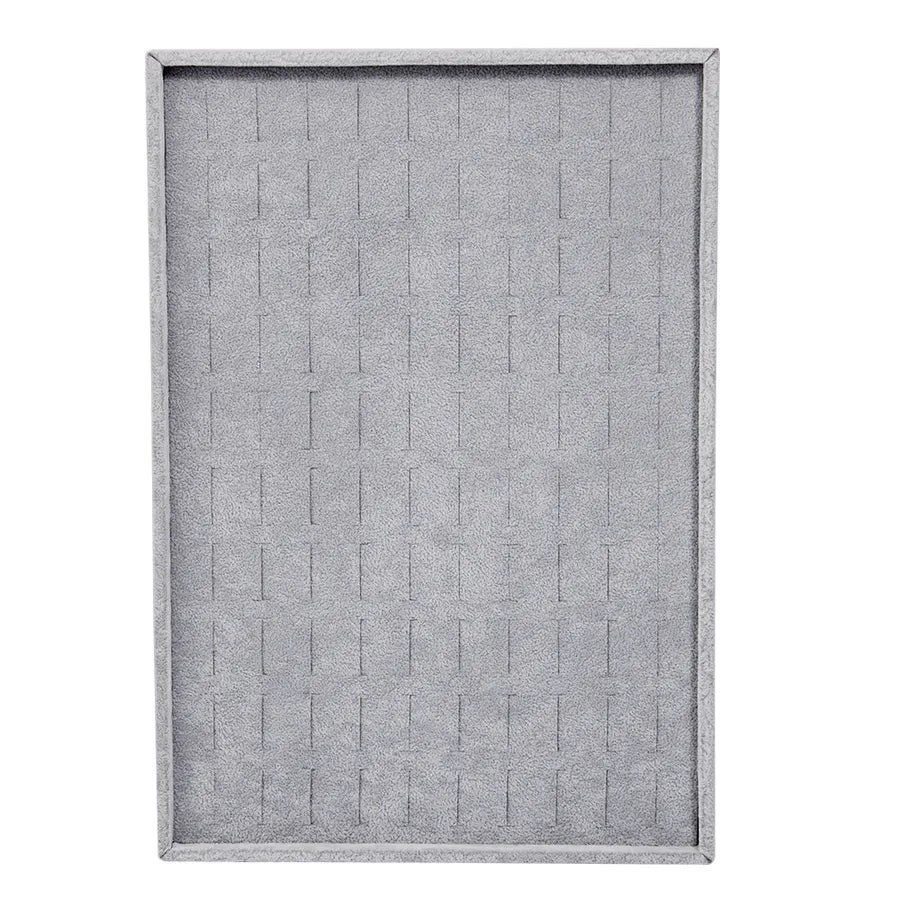 Jewelry Storage Plate Necklace Bracelet Earring DIY Handmade Weaving Square Pattern Cloth Jewelry Display Tray For Selling And Inspection