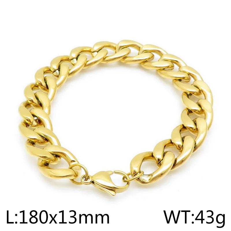 Wholesale Jewelry Simple Style Geometric Solid Color Titanium Steel 18K Gold Plated Polishing Plating Jewelry Set