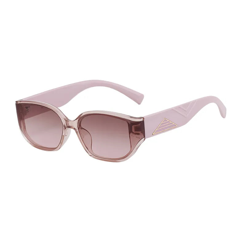 Streetwear Geometric Pc Oval Frame Full Frame Women's Sunglasses
