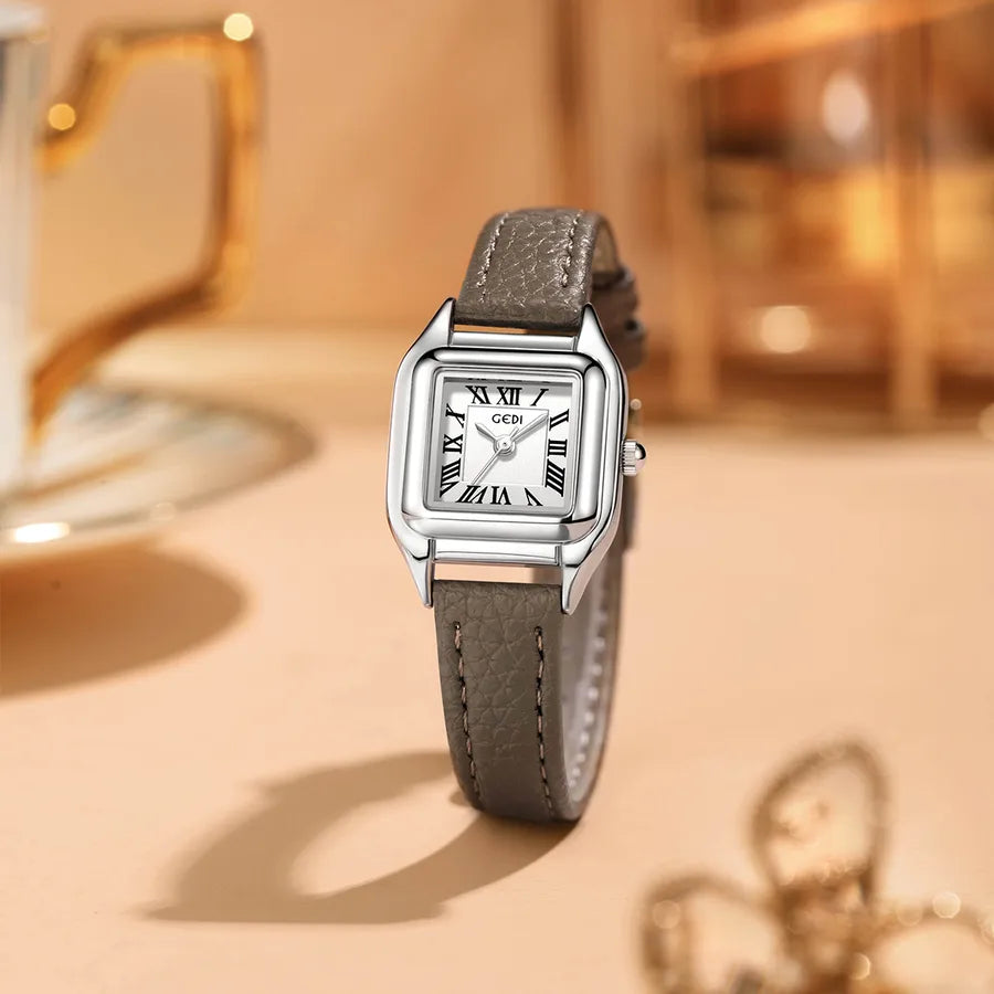 Casual Elegant Letter Buckle Quartz Watch Women's Watches